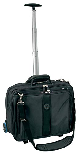 Kensington Contour Laptoptrolley - Ergonomische Rolltasche für 17 Zoll Geräte, Mit SnugFit-Schutzsystem, schwarz, 62348 von Kensington