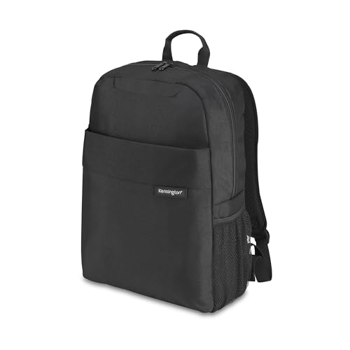 Kensington Gepolsterte Laptoptasche, für Damen & Herren, Notebook-Rucksack mit gepolstertem Schultergurt & atmungsaktivem Netzgewebe - für Notebooks bis 14 Zoll (K60378WW) von Kensington