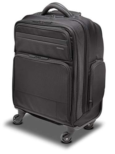 Kensington Laptop Rolltasche Contour 2.0 Pro Overnight Laptop Spinner für bis zu 17 Zoll Laptops, mobile Laptop-Reisetasche mit Rollen, Ideales Handgepäck für Laptops und Tablets bis 17 Zoll, K60384WW von Kensington