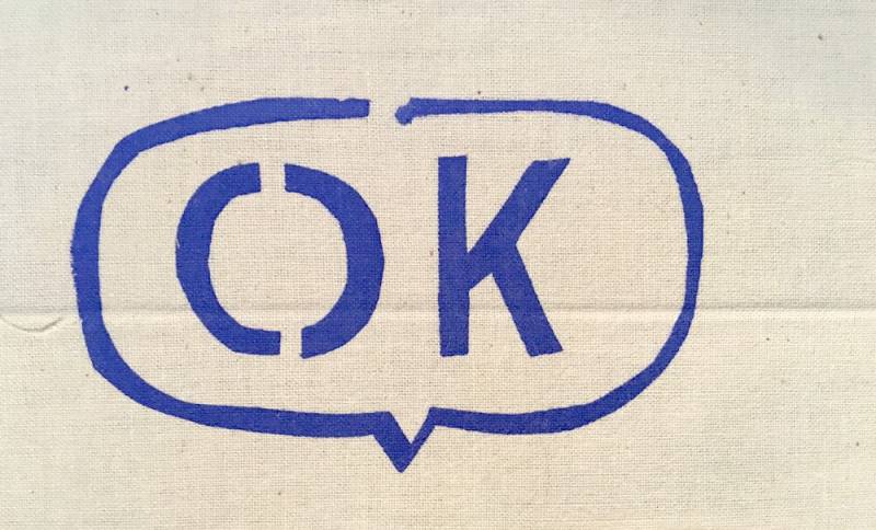 Ok Mini-PatchSeide Geschirmt, 5 "x 3" Ok Mini-PatchSeide Geschirmt, 5 "x 3" von KentonIllustration