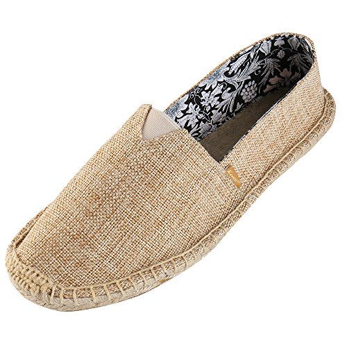 Kentti Freizeitschuhe Herren Flache Espadrilles Khaki 43 EU von Kentti