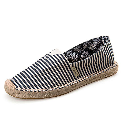 Kentti Matrose Streifenmuster Damen Espadrilles Blau 39 EU von Kentti