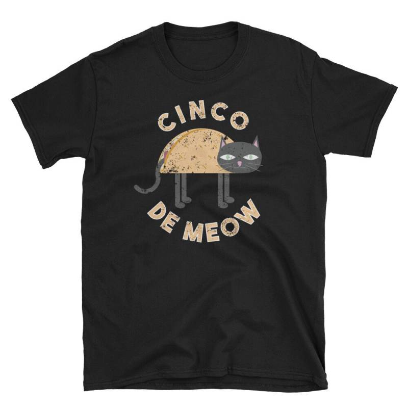 Cinco De Mayo Partei Shirt Lustige Taco Cataco Meow Tshirt von KentuckyGirlTeez