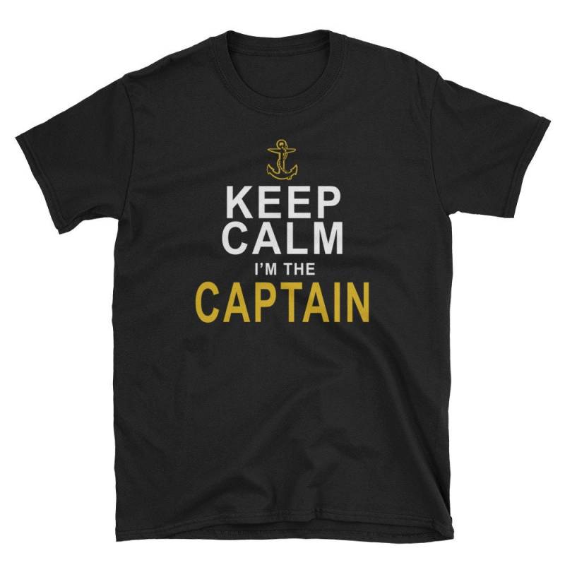 Immer Ruhig Kapitän Shirt Boot Liebe Bootfahren Segeln See von KentuckyGirlTeez