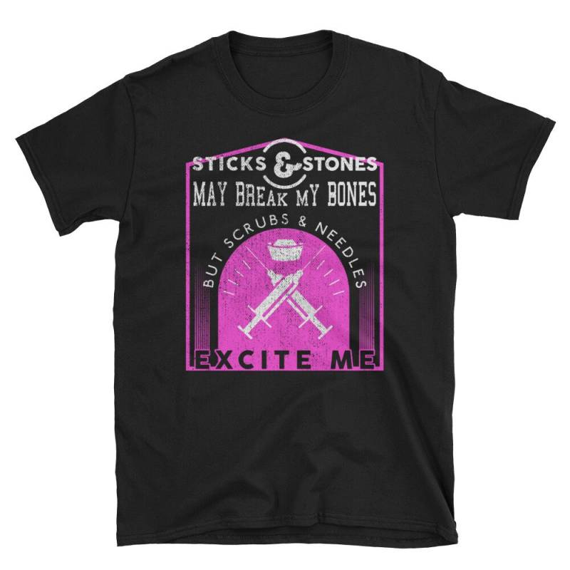 Nette Lustige Krankenschwester Shirt Scrubs Nadeln Er Liebe Hemd Erschossen von KentuckyGirlTeez