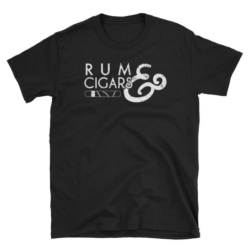 Rum Und Zigarren Raucher Shirt Zigarrenliebhaber Geschenk Zigarrenraucher von KentuckyGirlTeez