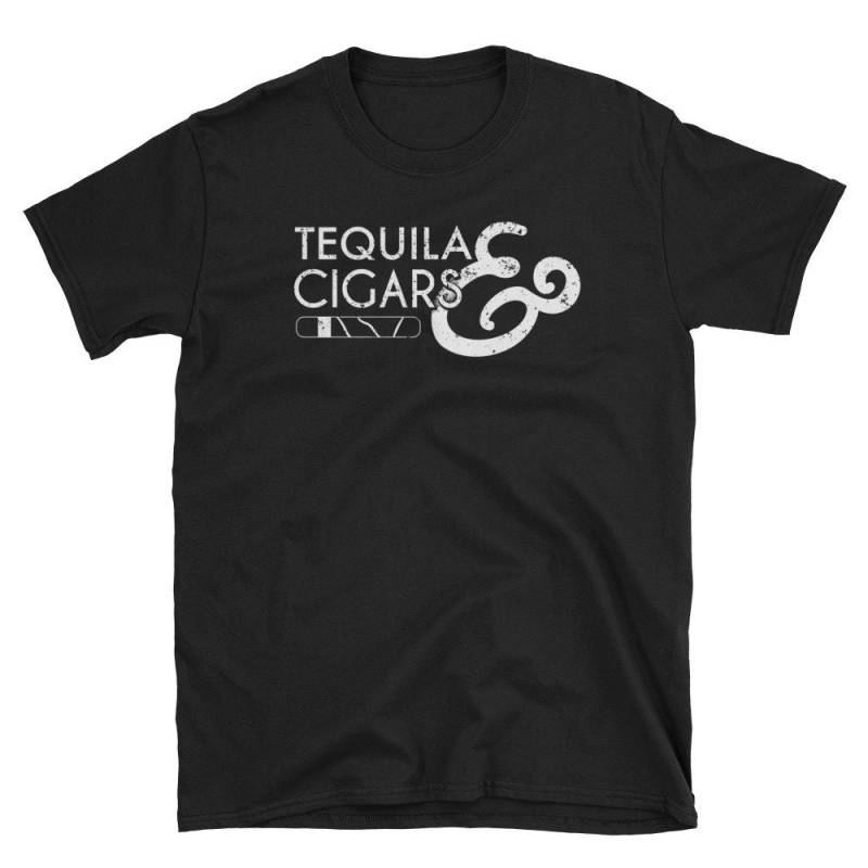 Tequila Und Zigarren Shirt Zigarre Liebhaber Geschenk Raucher von KentuckyGirlTeez