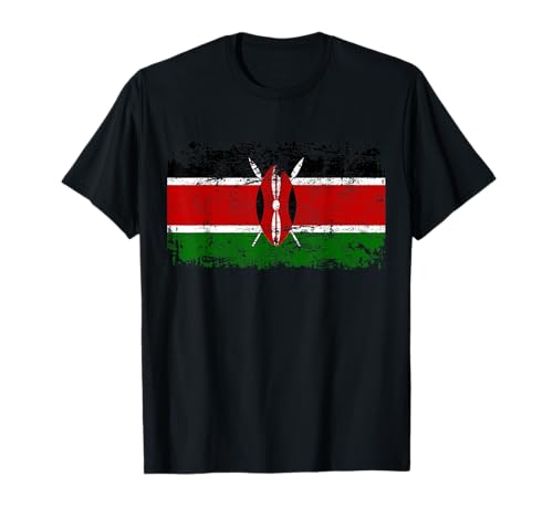 KENIA Flagge | Damen Herren Kinder KENIA T-Shirt KENIA Flagge | Damen Herren Kinder KENIA T-Shirt von Kenya Family Shop