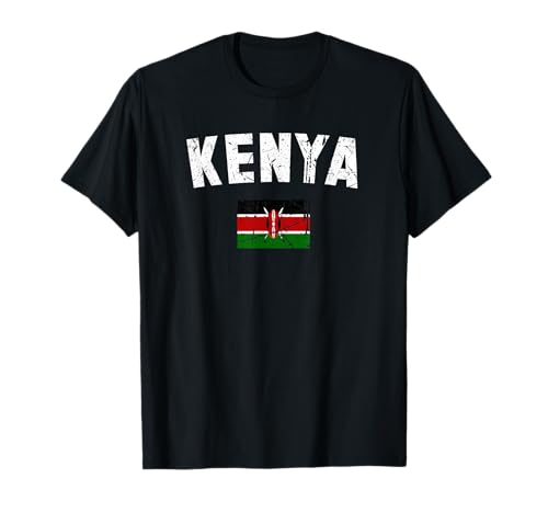 KENIA Flagge | Damen Herren Kinder KENIA T-Shirt KENIA Flagge | Damen Herren Kinder KENIA T-Shirt von Kenya Family Shop