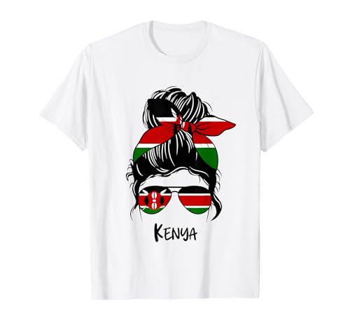 Kenia Mädchen Kenia Mädchen Kenia Frau Flagge T-Shirt Kenia Mädchen Kenia Mädchen Kenia Frau Flagge T-Shirt von Kenya Girl Kenyan girl Kenya woman flag