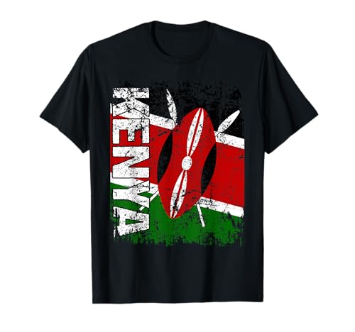 KENIA Flagge | Damen Herren Kinder KENIA T-Shirt KENIA Flagge | Damen Herren Kinder KENIA T-Shirt von Kenya Family Shop