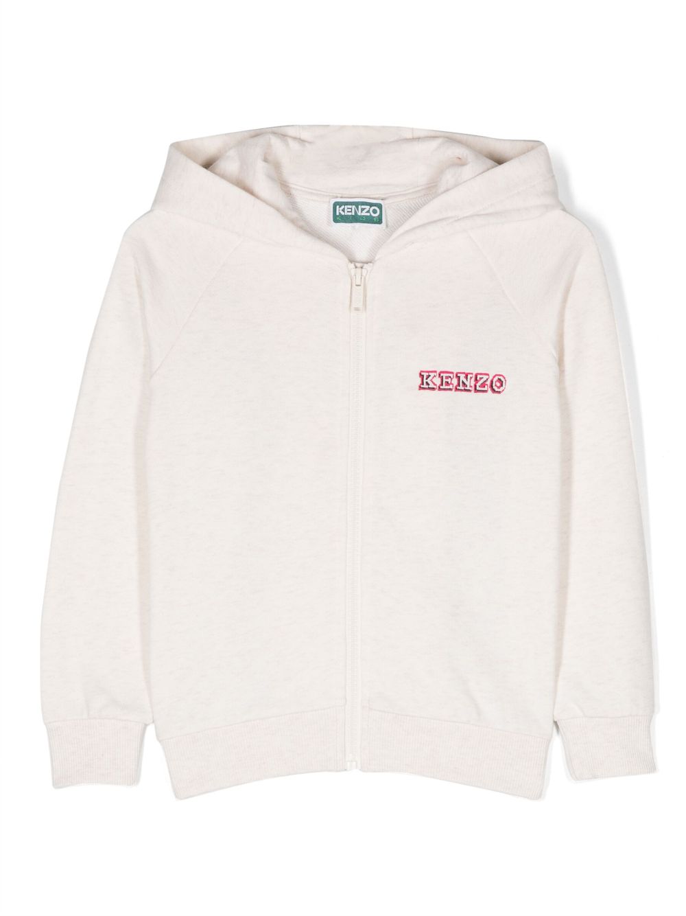 Kenzo Kids Cardigan mit Reißverschluss - Nude von Kenzo Kids