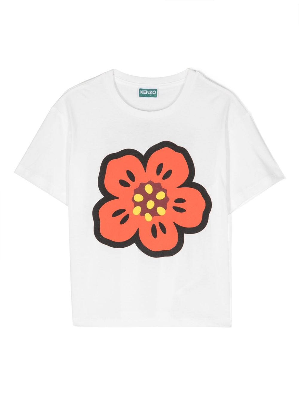 Kenzo Kids Ikebana Iconic Boke T-Shirt - Weiß von Kenzo Kids