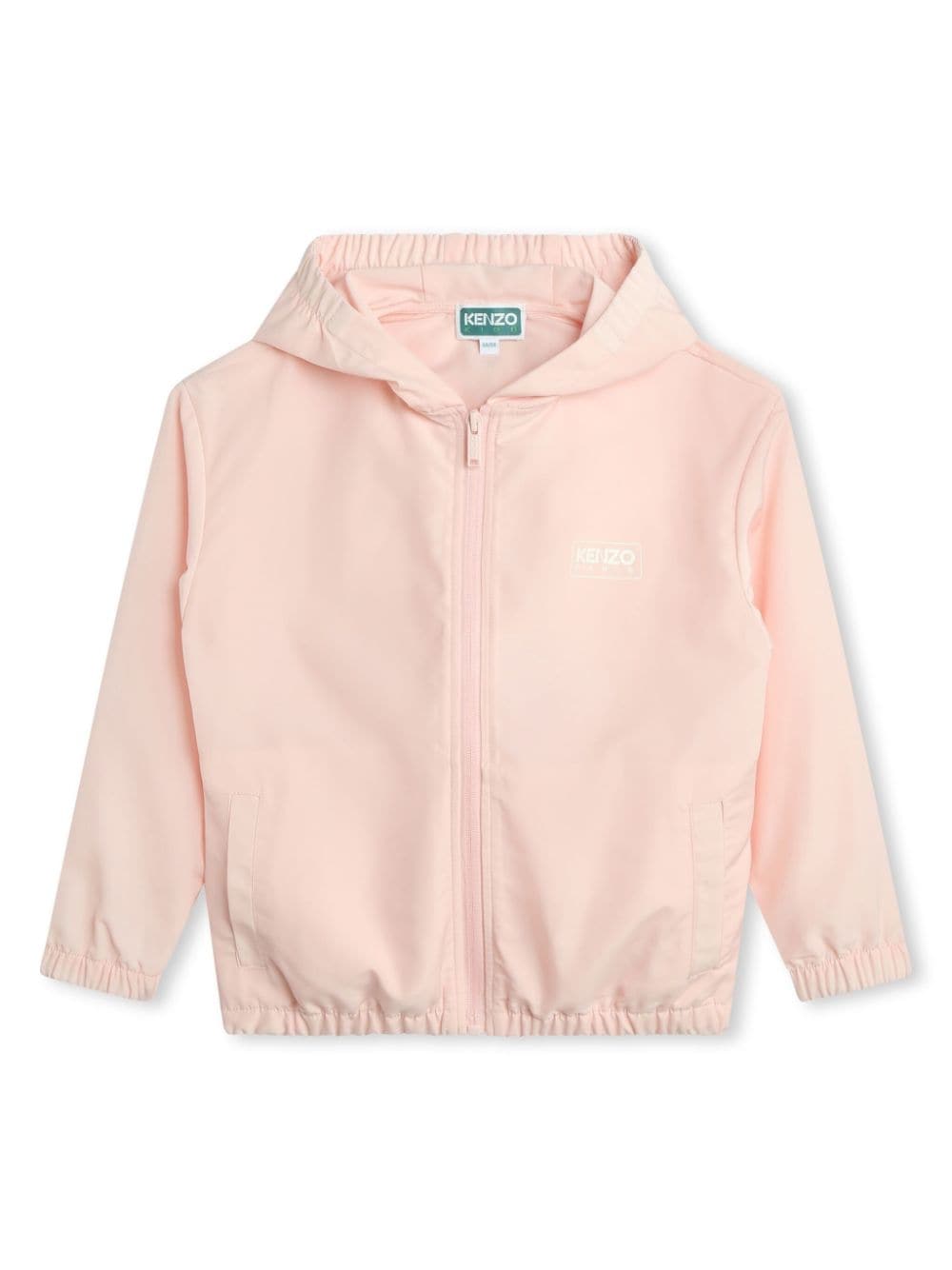 Kenzo Kids Kapuzenjacke mit Logo-Print - Rosa von Kenzo Kids