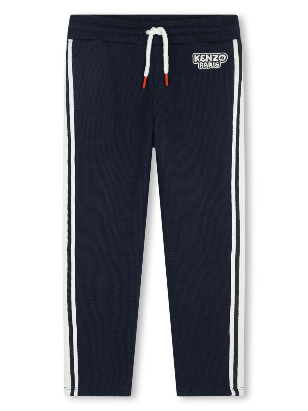 Kenzo Kids Karierte Hose mit Logo-Patch - Blau von Kenzo Kids