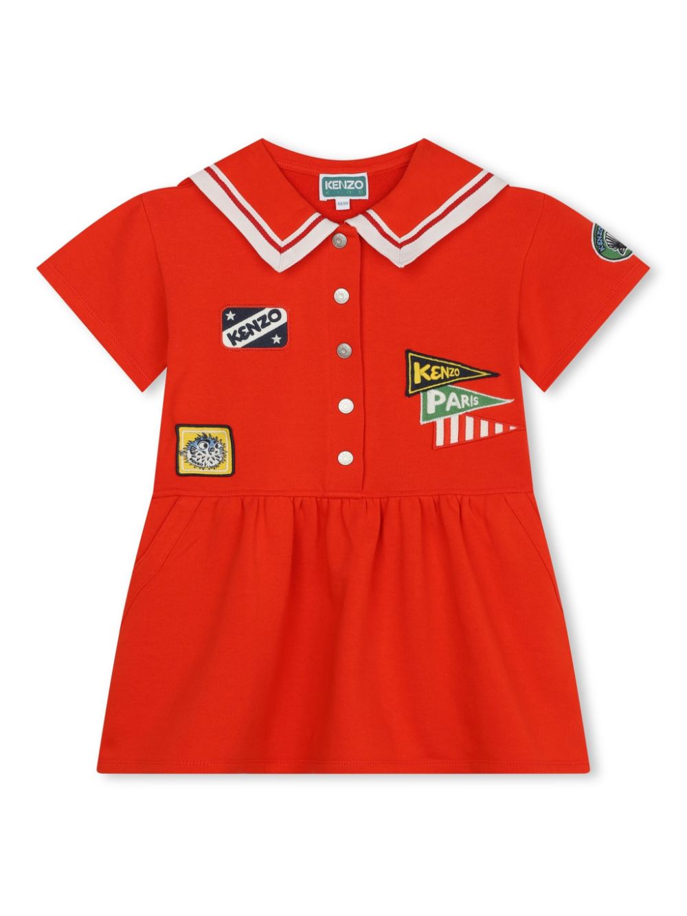 Kenzo Kids Kenzo Club Minikleid - Rot von Kenzo Kids