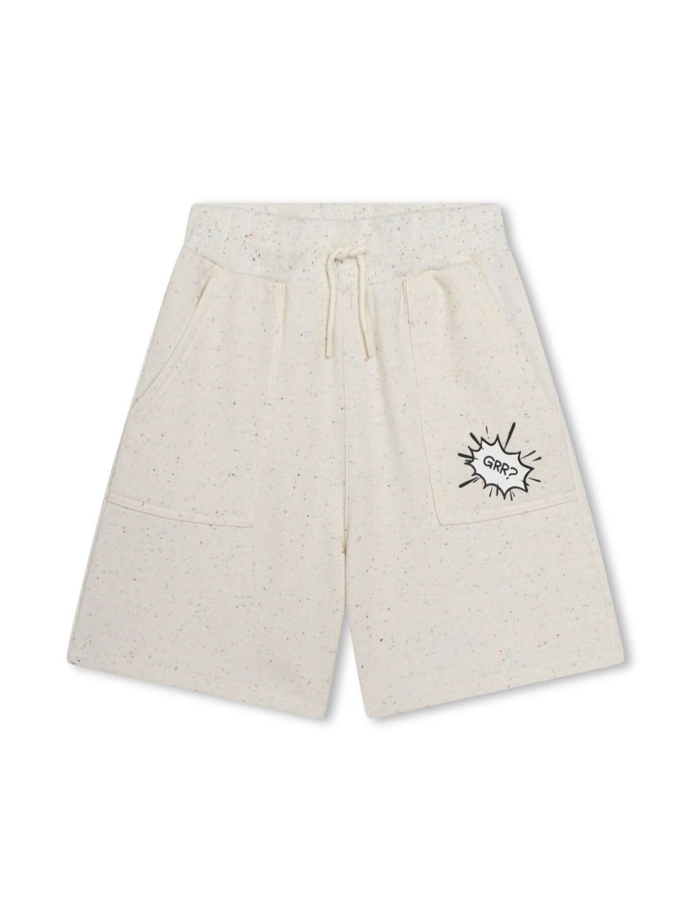 Kenzo Kids Kordelzug-Joggingshorts mit Cartoon-Print - Nude von Kenzo Kids