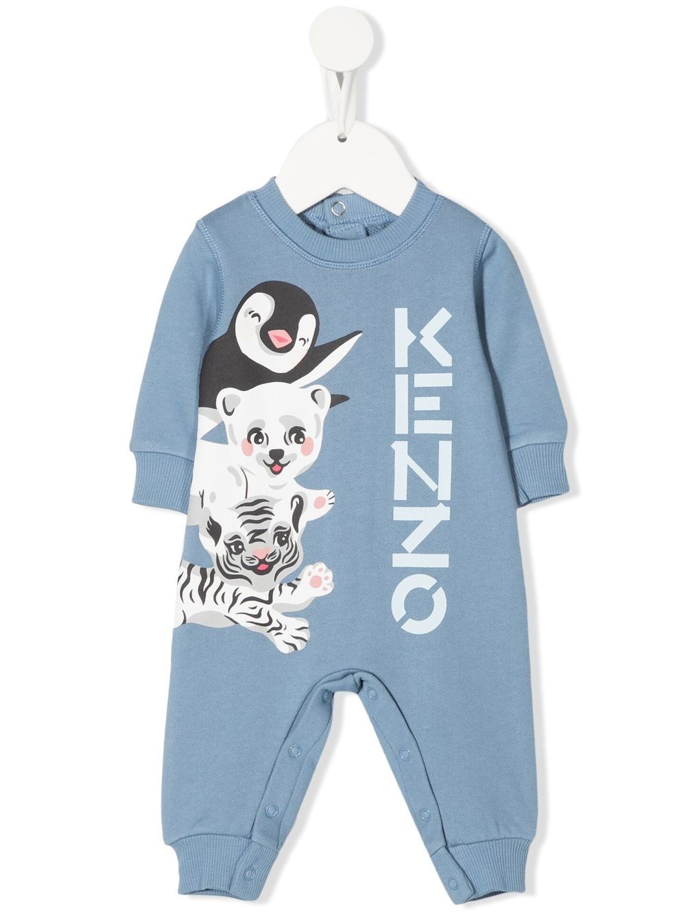 Kenzo Kids Pyjama mit Logo-Print - Blau von Kenzo Kids