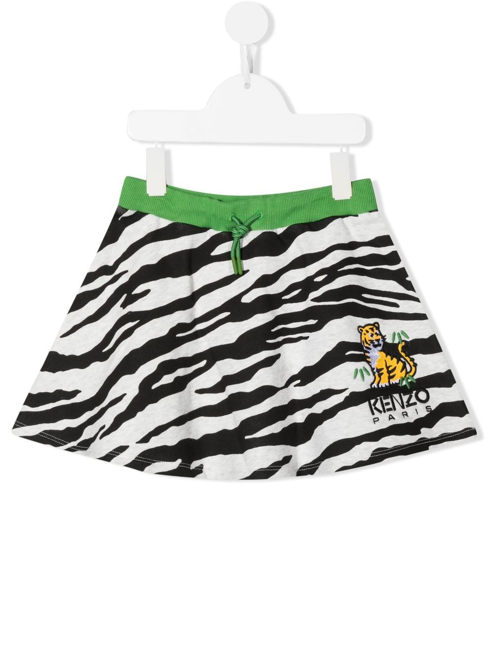 Kenzo Kids Rock mit Zebra-Print - Grau von Kenzo Kids