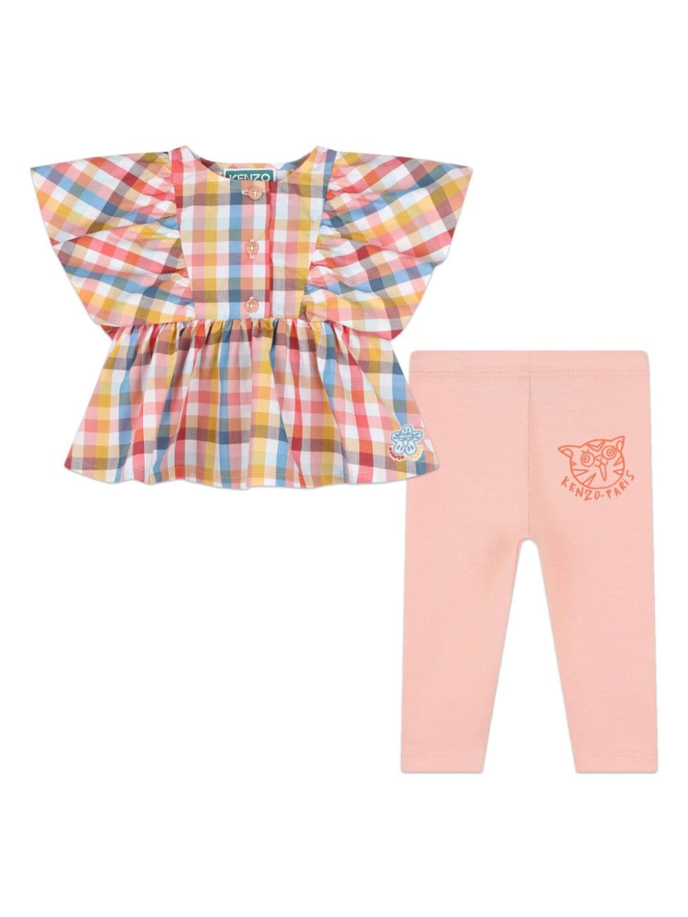 Kenzo Kids Set aus Leggings und Bluse - Rosa von Kenzo Kids