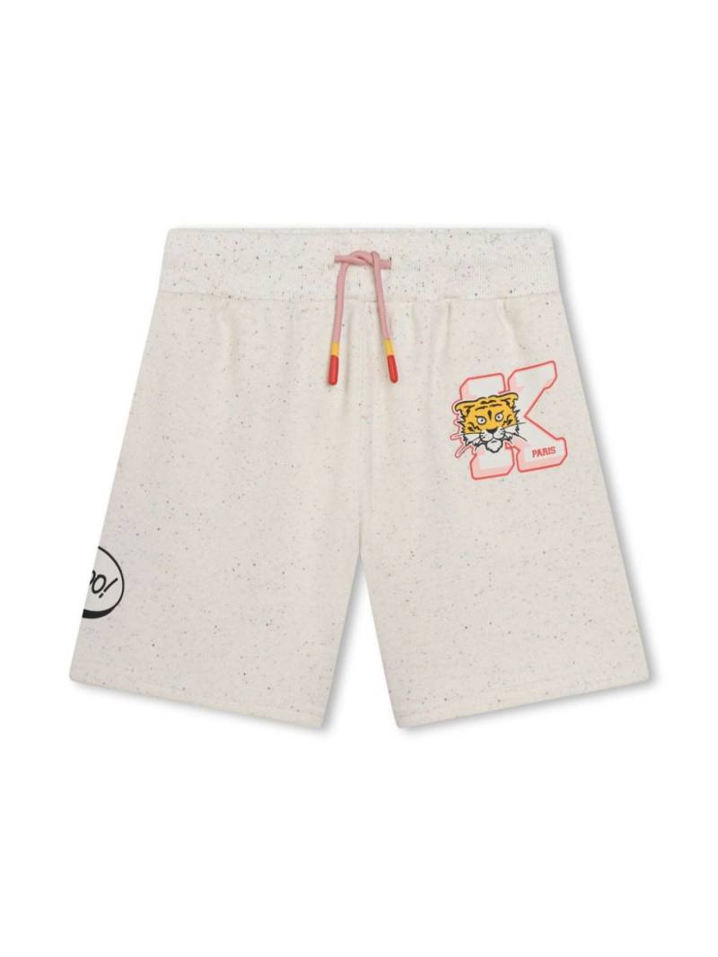 Kenzo Kids Shorts mit Kordelzug - Nude von Kenzo Kids