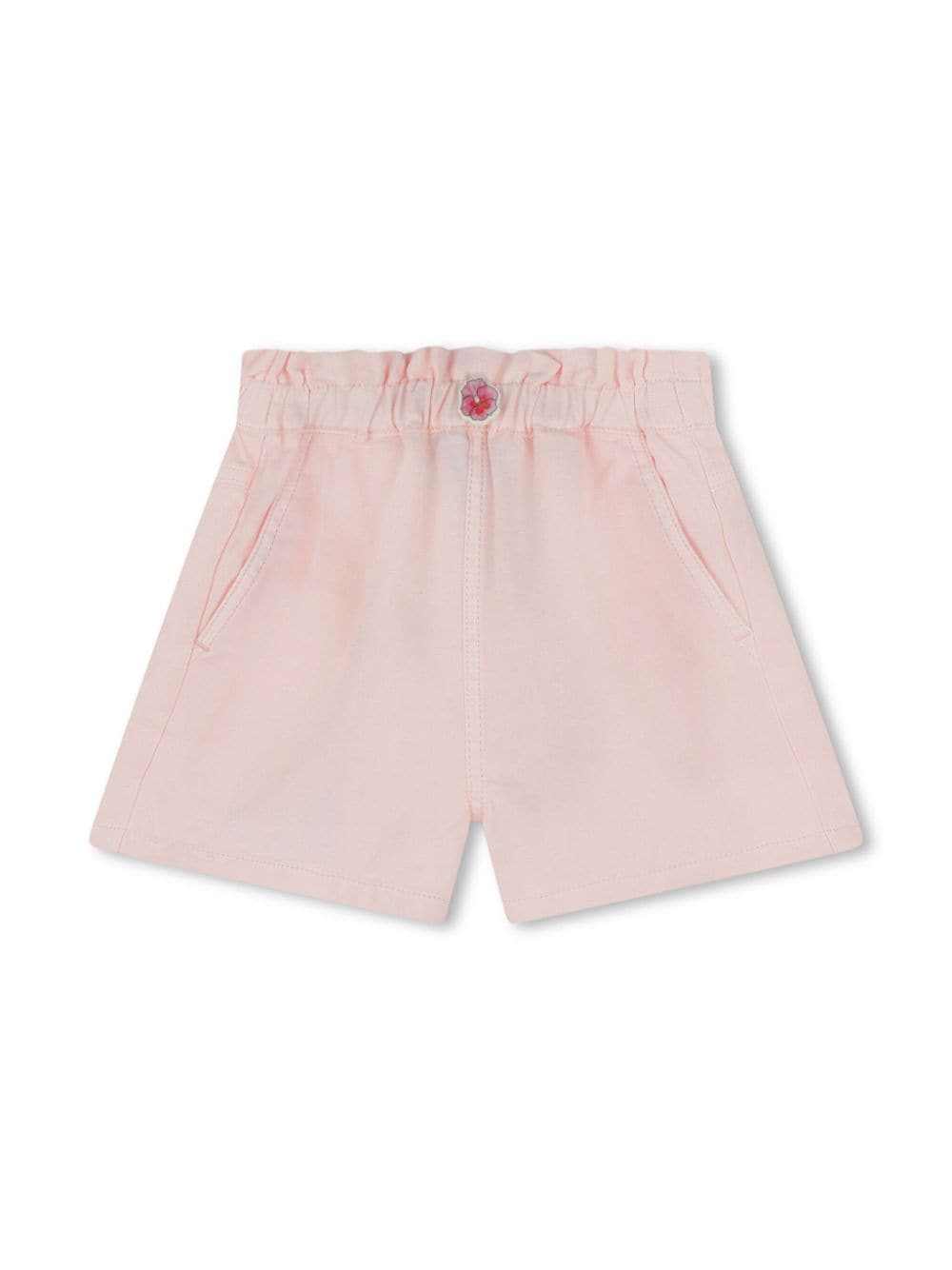 Kenzo Kids Shorts mit Logo-Stickerei - Rosa von Kenzo Kids