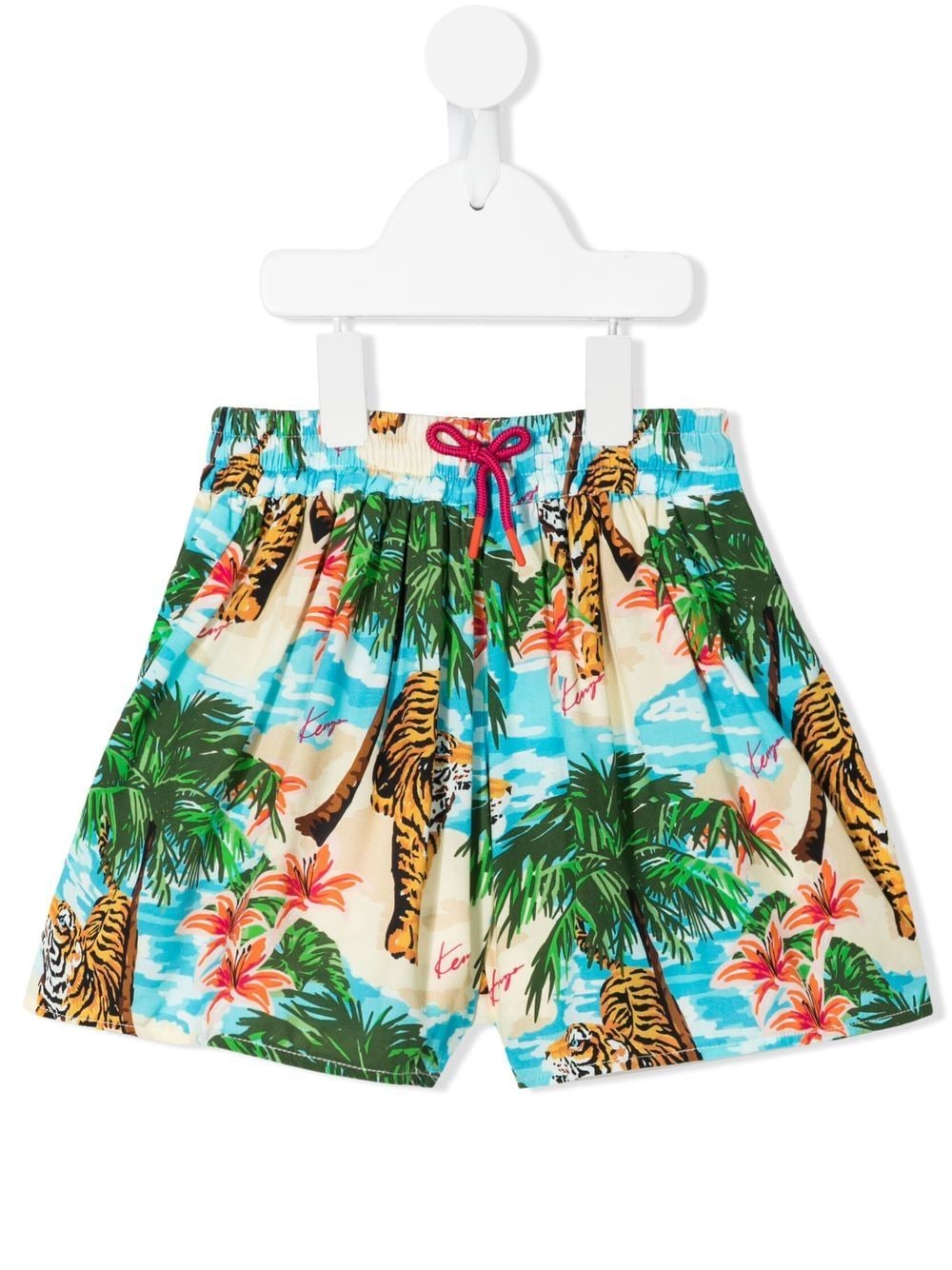 Kenzo Kids Shorts mit grafischem Print - Mehrfarbig von Kenzo Kids