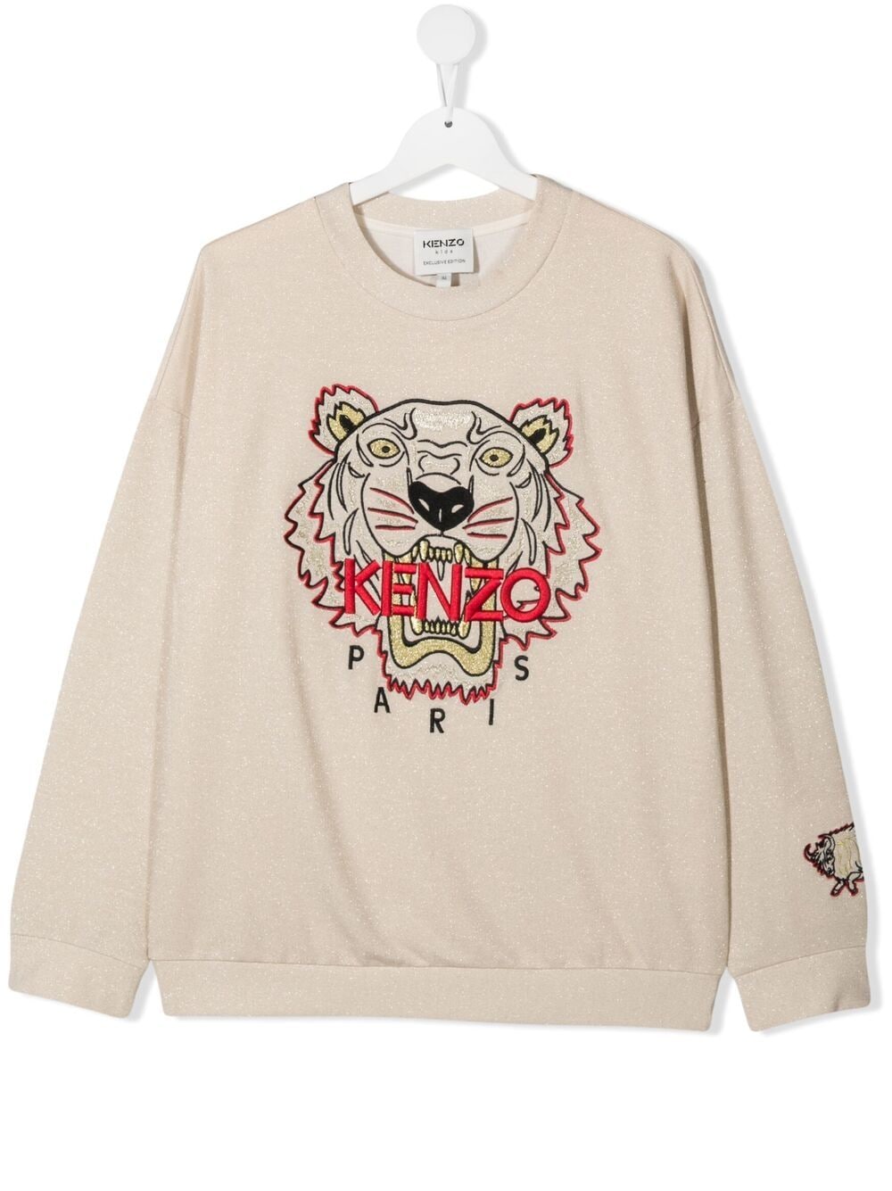 Kenzo Kids Sweatshirt mit Logo-Stickerei - Nude von Kenzo Kids