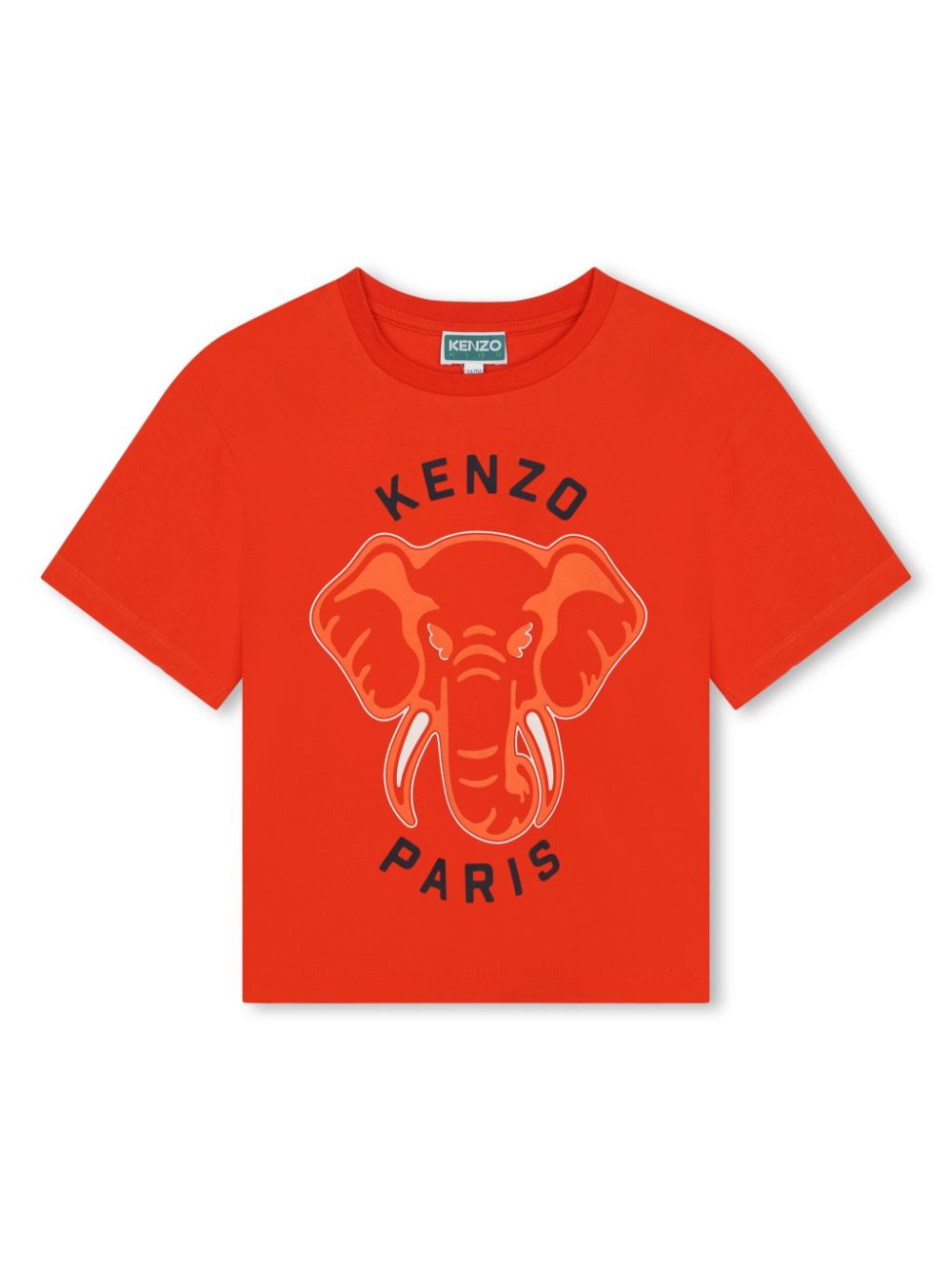 Kenzo Kids T-Shirt aus Bio-Baumwolle mit Print - Rot von Kenzo Kids