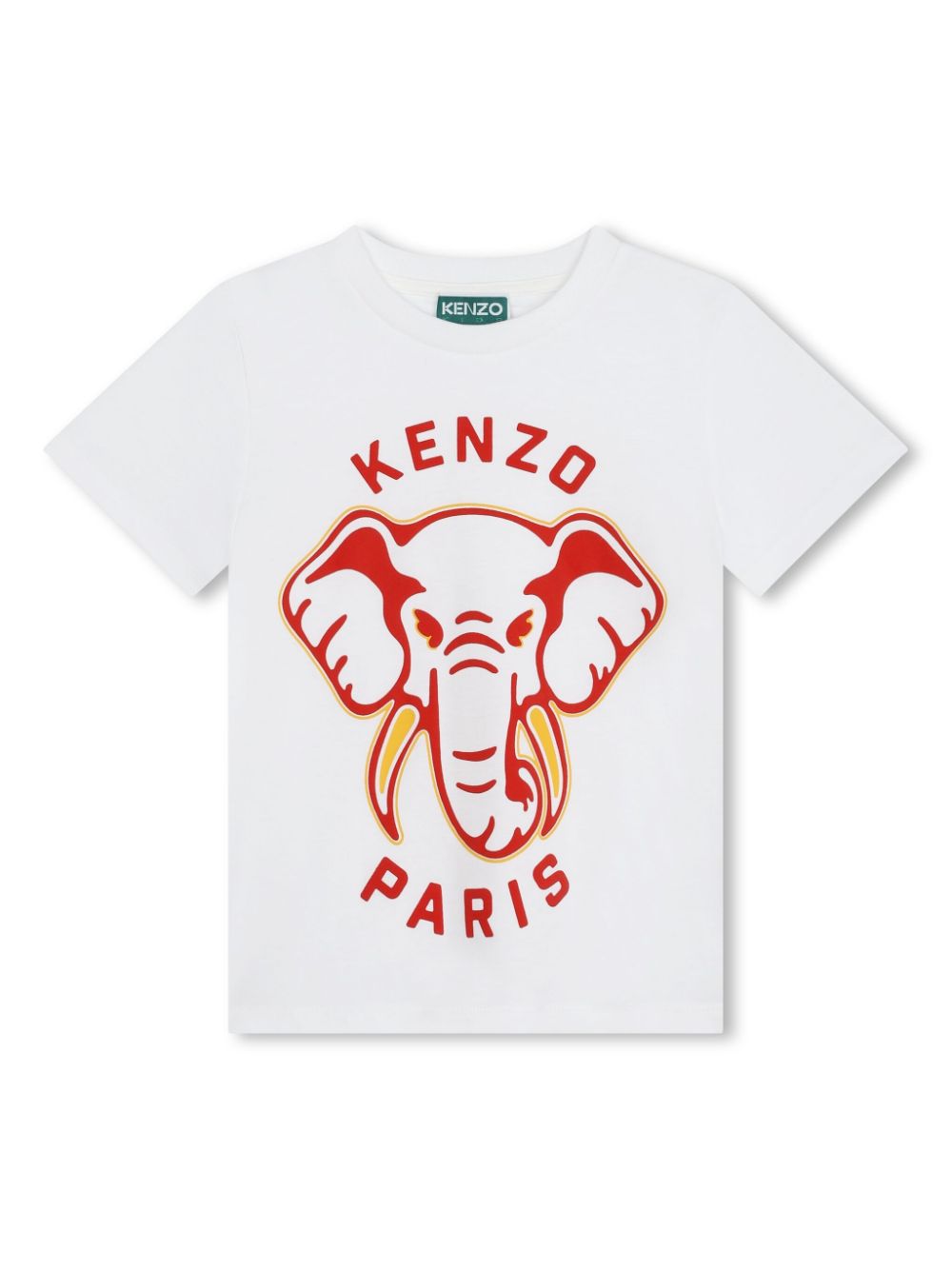 Kenzo Kids T-Shirt aus Bio-Baumwolle mit Print - Weiß von Kenzo Kids