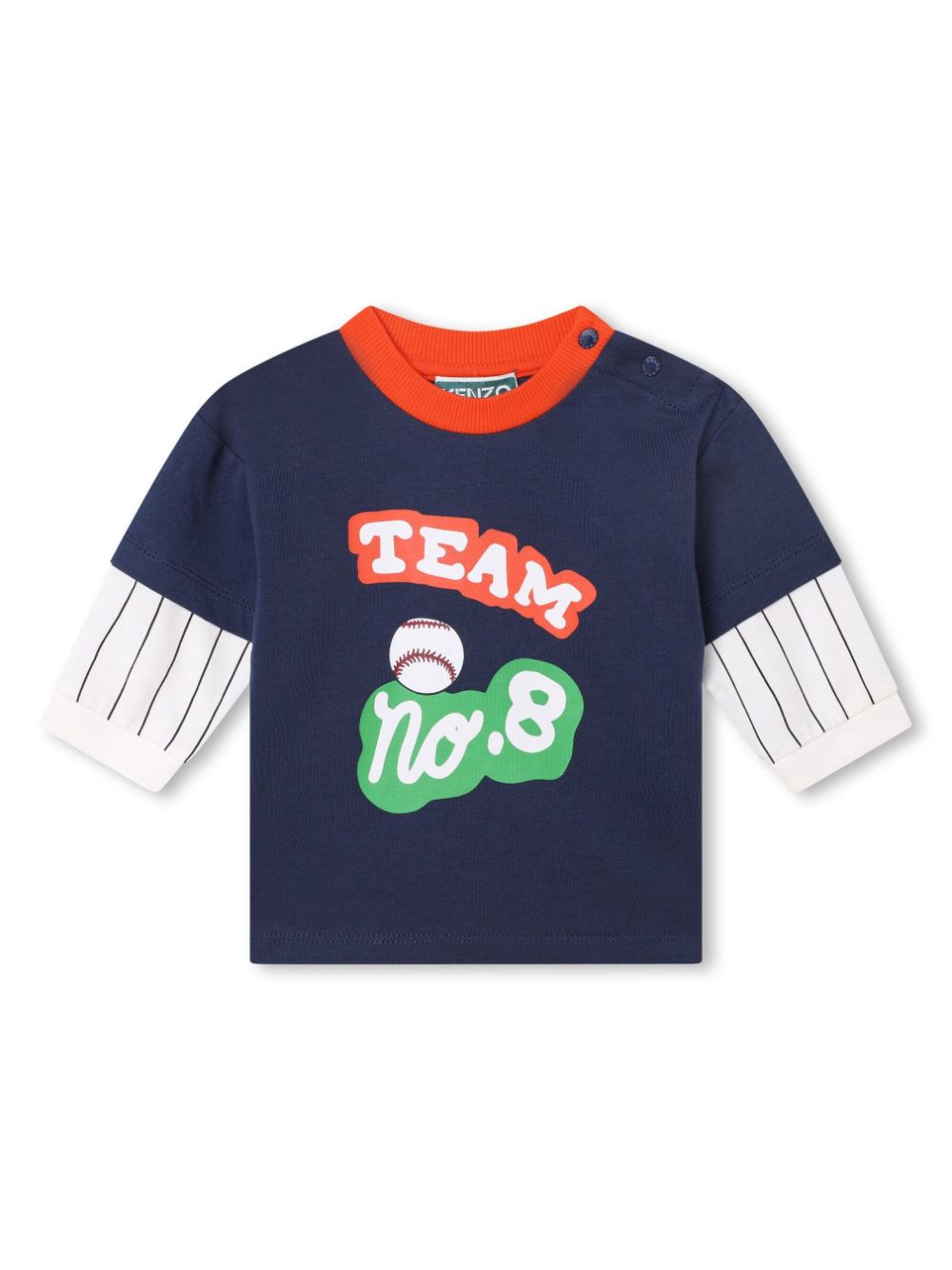 Kenzo Kids T-Shirt im Layering-Look - Blau von Kenzo Kids