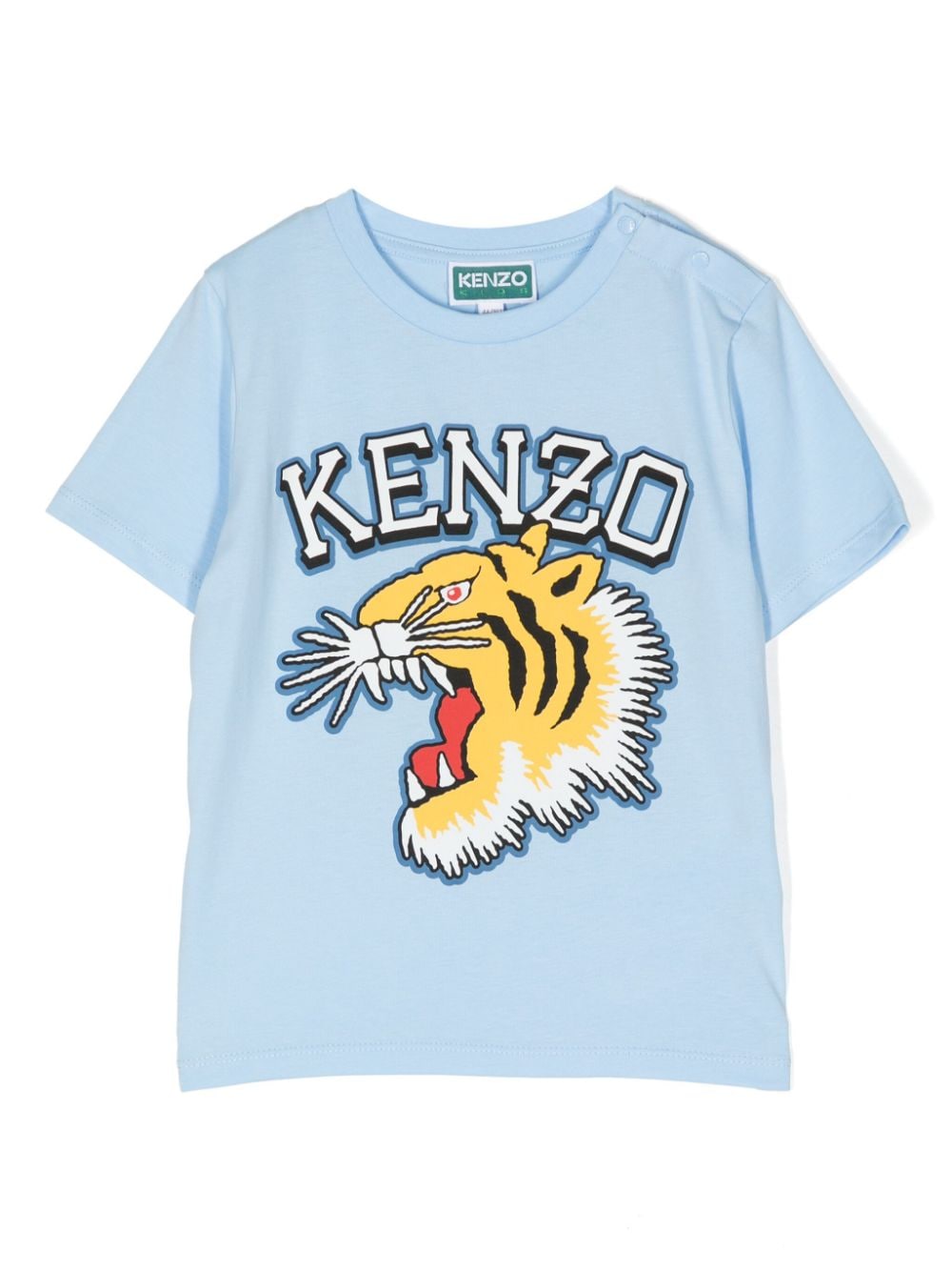 Kenzo Kids T-Shirt mit Logo-Print - Blau von Kenzo Kids