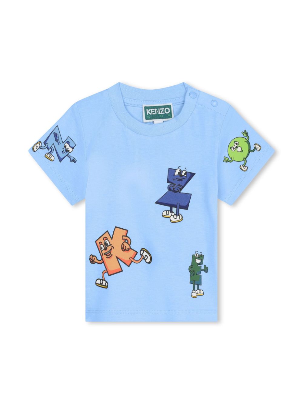 Kenzo Kids T-Shirt mit Logo-Print - Blau von Kenzo Kids