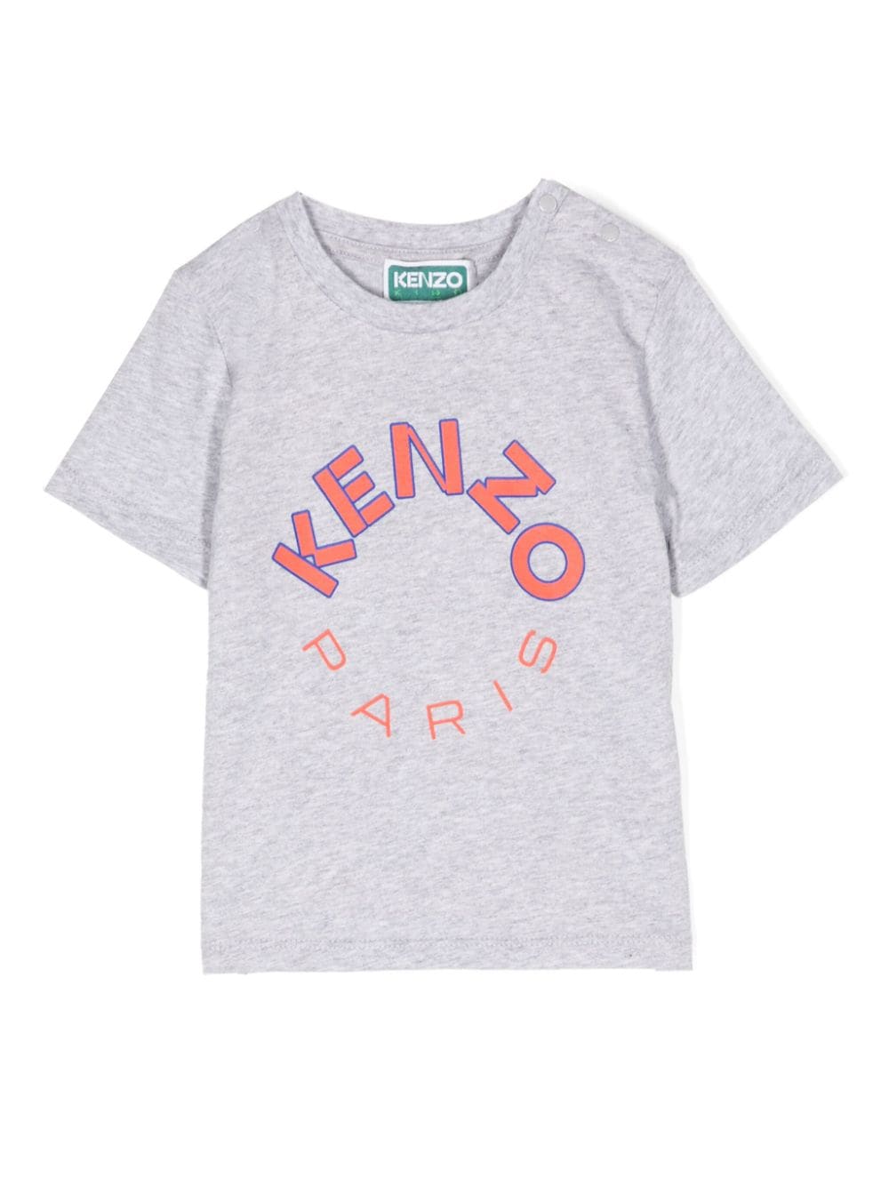 Kenzo Kids T-Shirt mit Logo-Print - Grau von Kenzo Kids