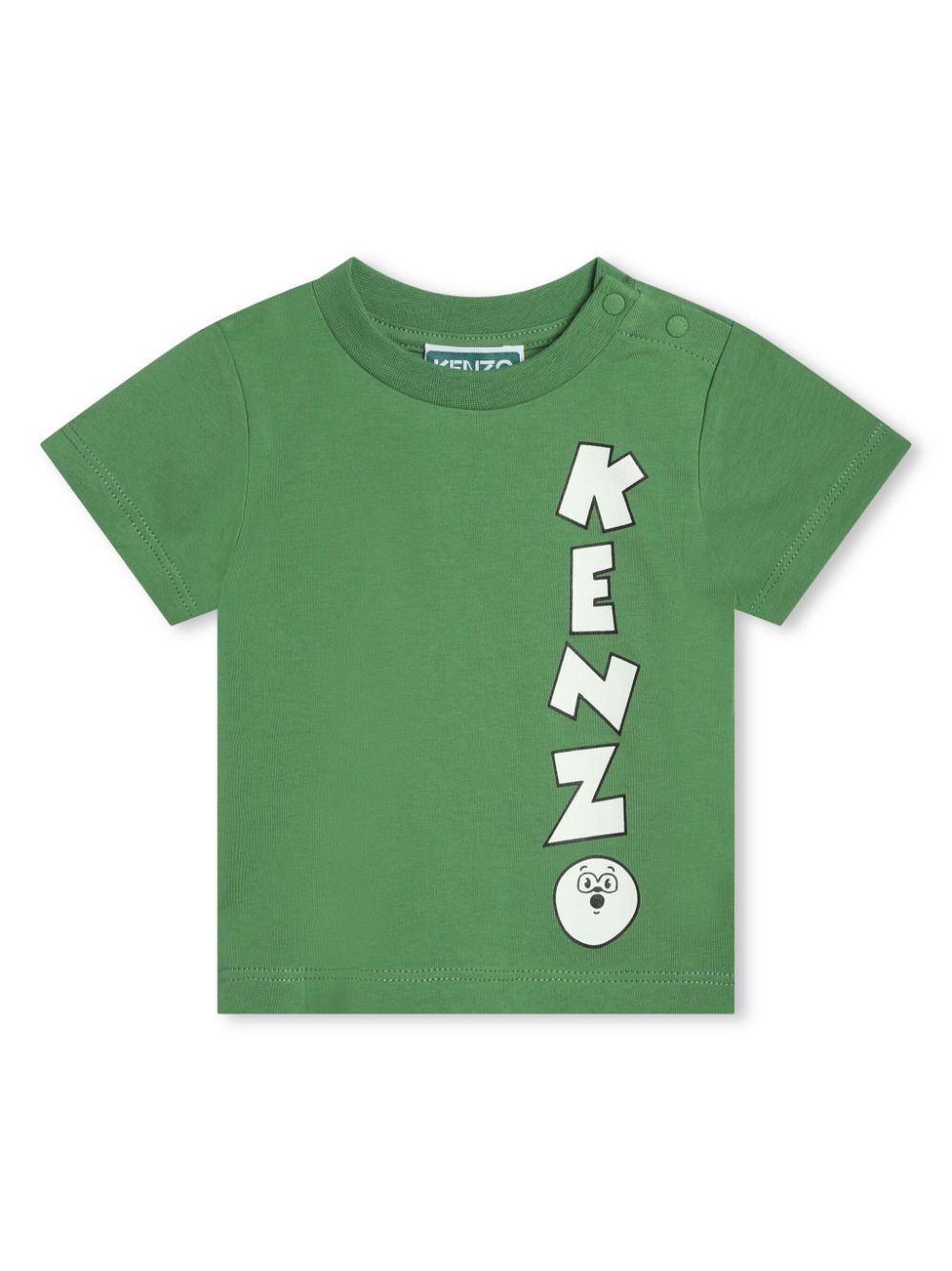 Kenzo Kids T-Shirt mit Logo-Print - Grün von Kenzo Kids