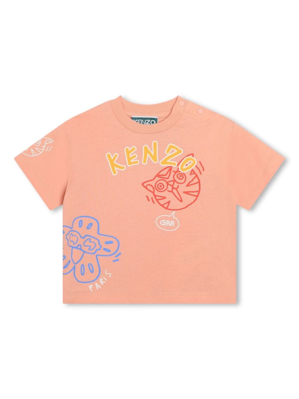 Kenzo Kids T-Shirt mit Logo-Print - Nude von Kenzo Kids