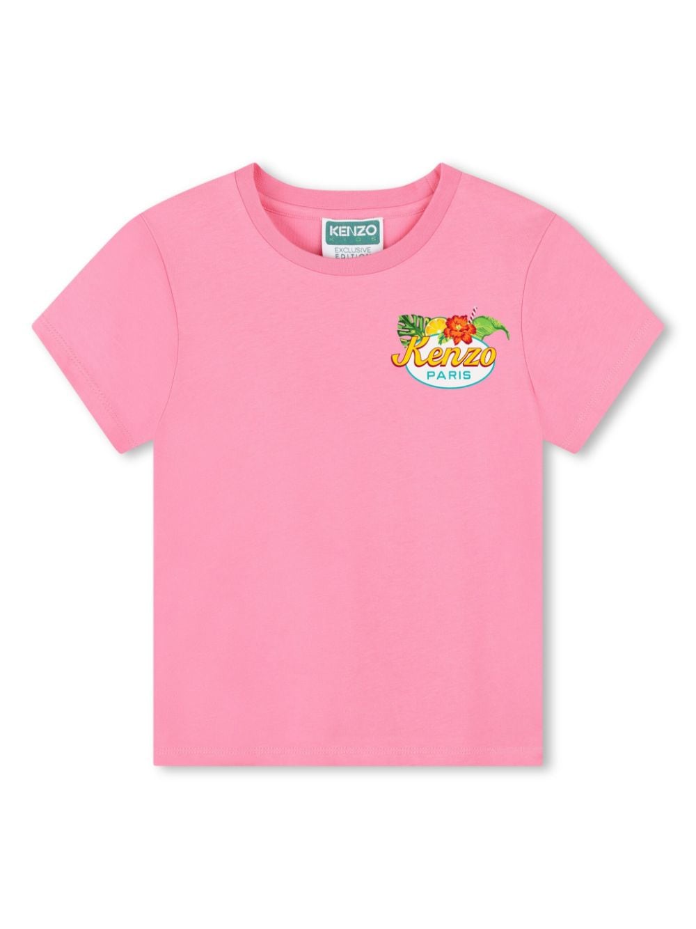 Kenzo Kids T-Shirt mit Logo-Print - Rosa von Kenzo Kids