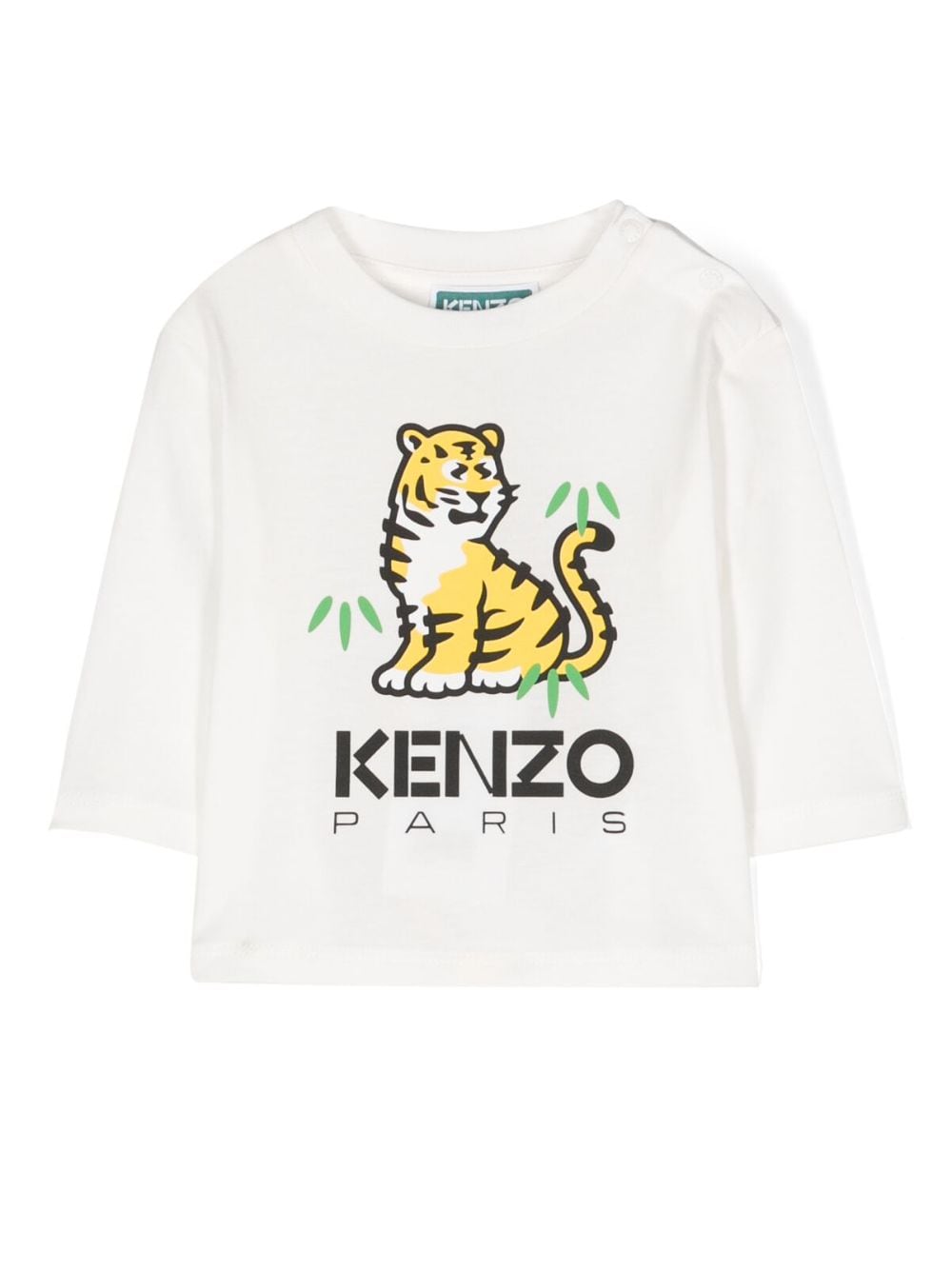 Kenzo Kids T-Shirt mit Logo-Print - Weiß von Kenzo Kids