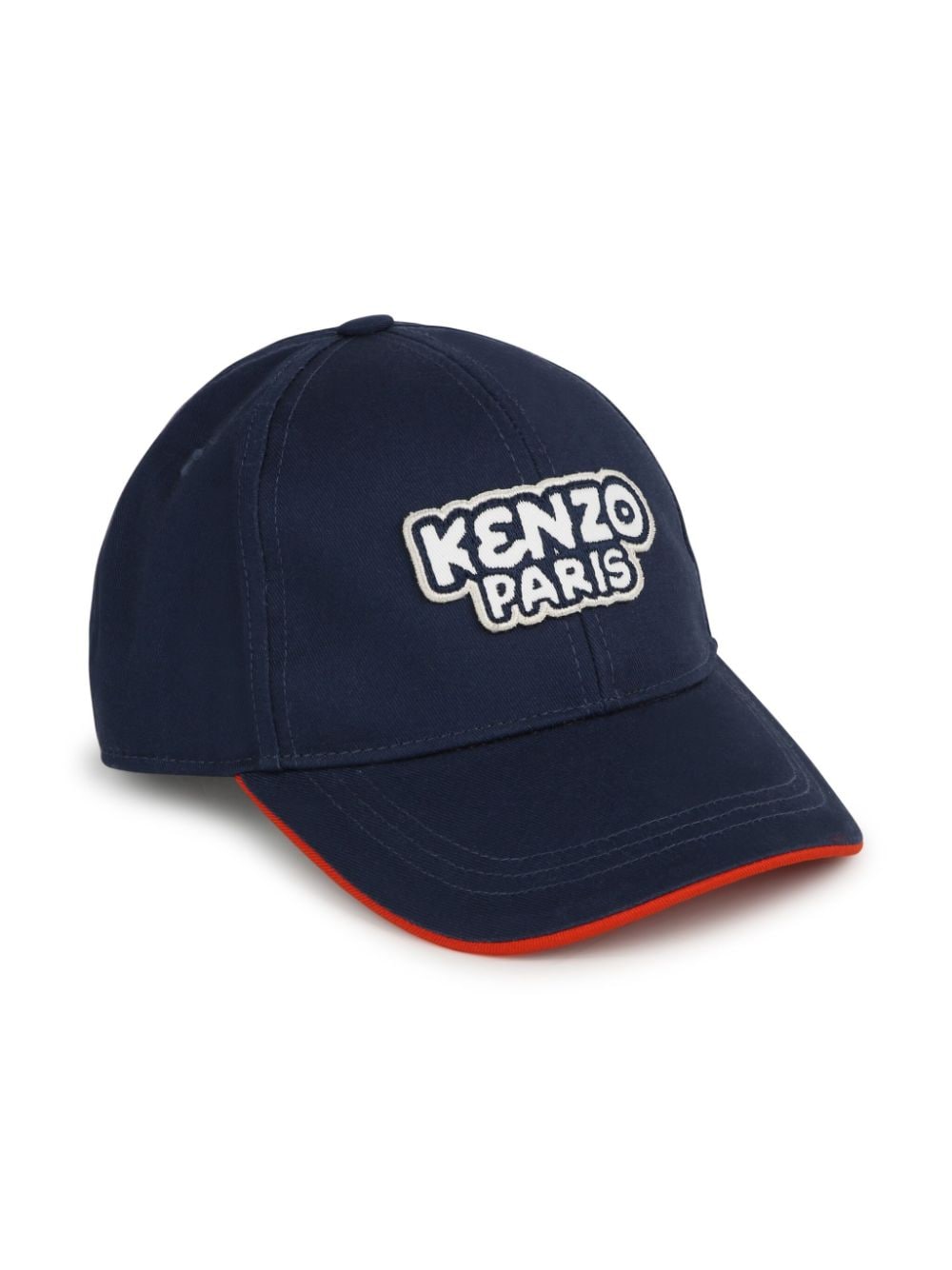 Kenzo Kids Baseballkappe mit Logo-Applikation - Blau von Kenzo Kids