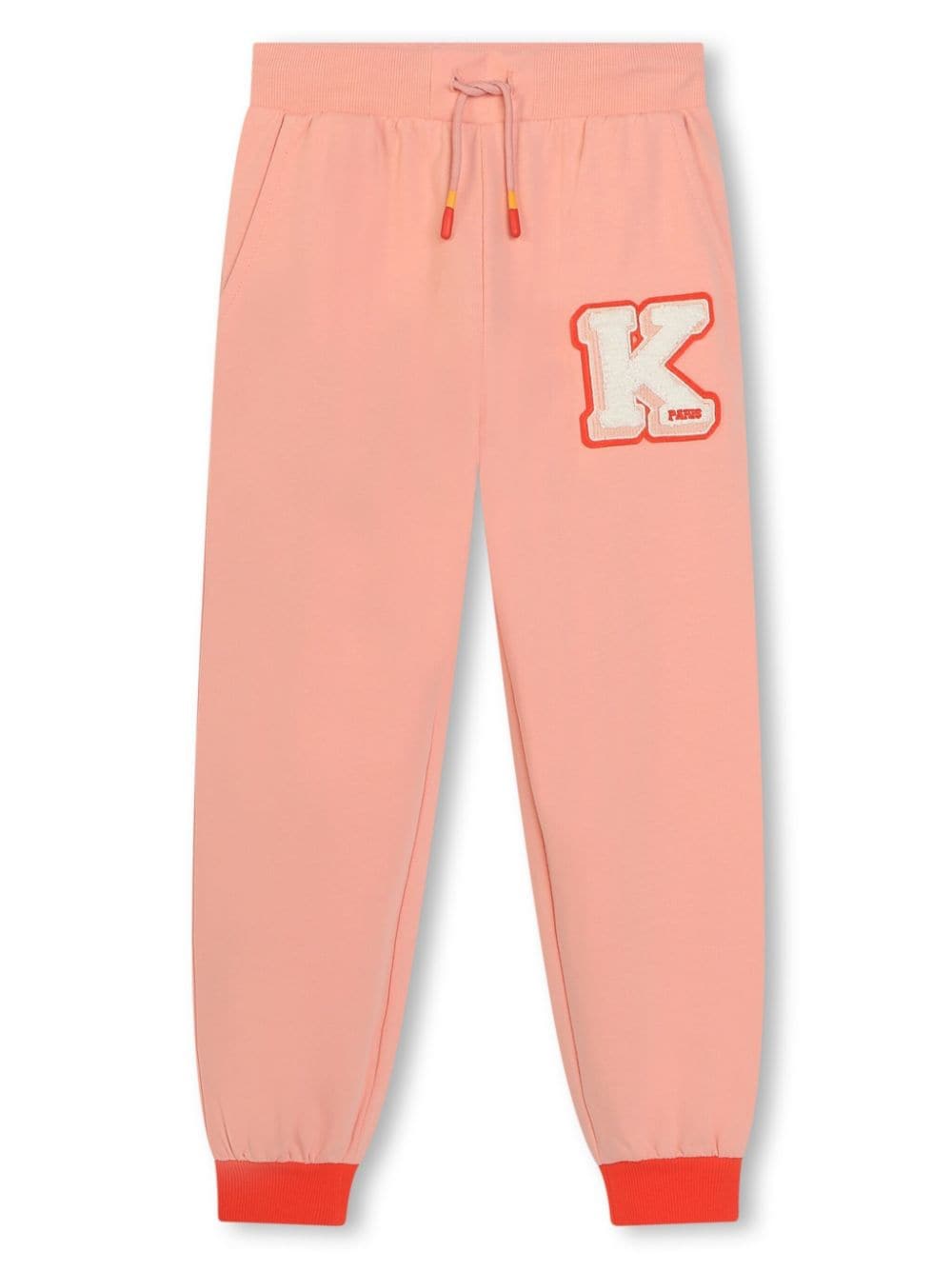 Kenzo Kids Jogginghose mit Logo-Applikation - Orange von Kenzo Kids