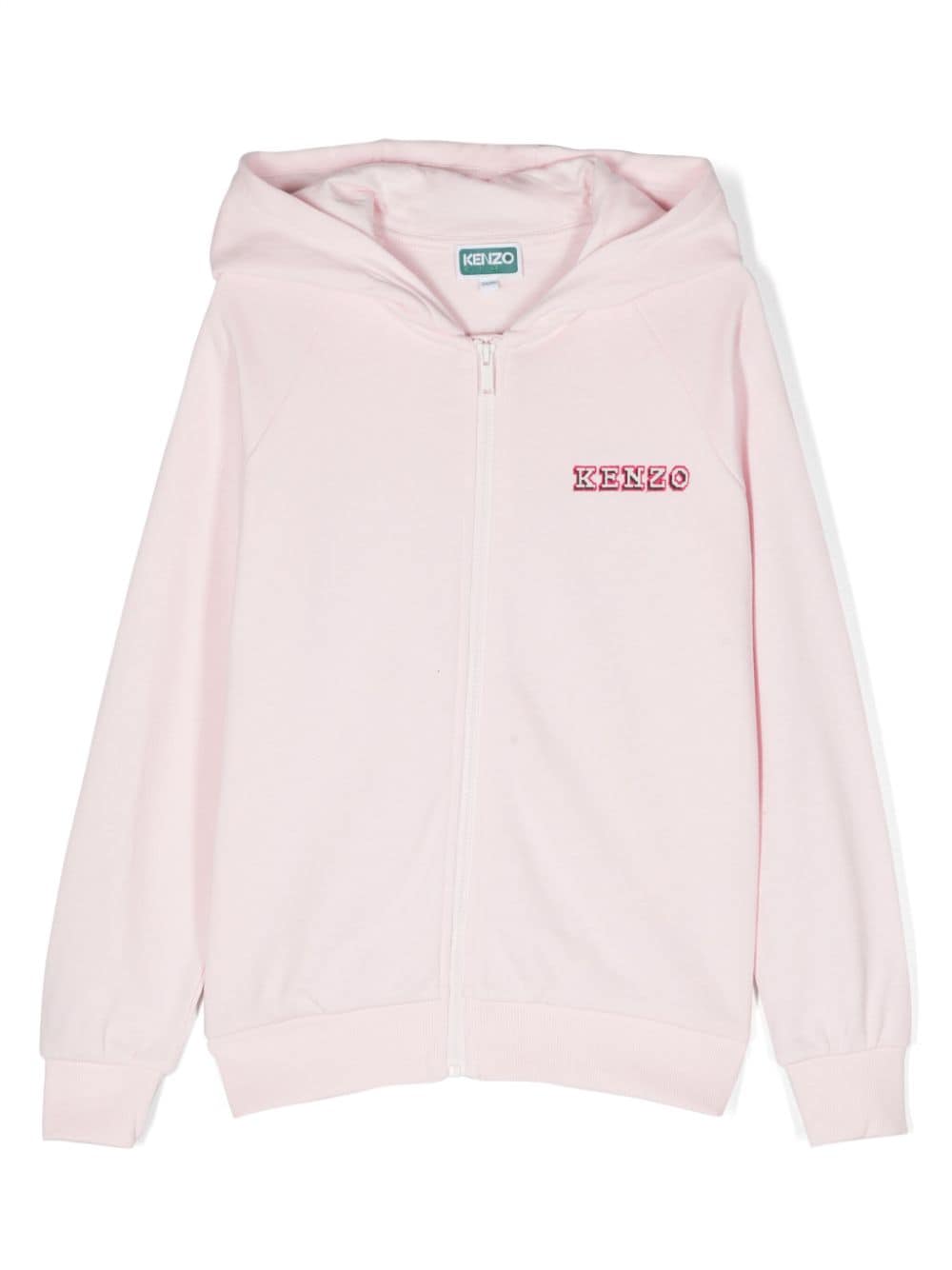 Kenzo Kids Hoodie mit Logo-Print - Rosa von Kenzo Kids