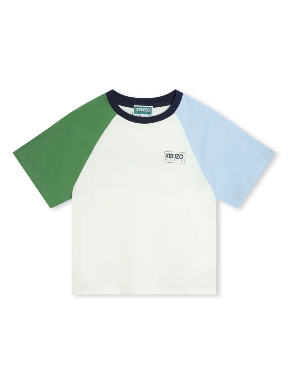 Kenzo Kids T-Shirt mit Raglanärmeln - Weiß von Kenzo Kids