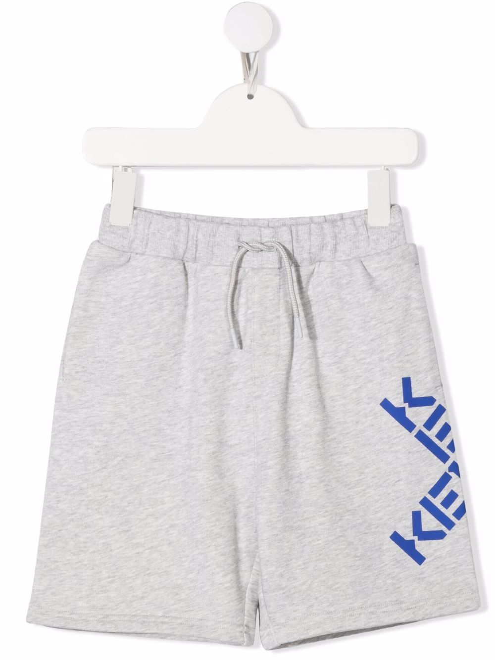 Kenzo Kids Shorts mit Logo-Print - Grau von Kenzo Kids