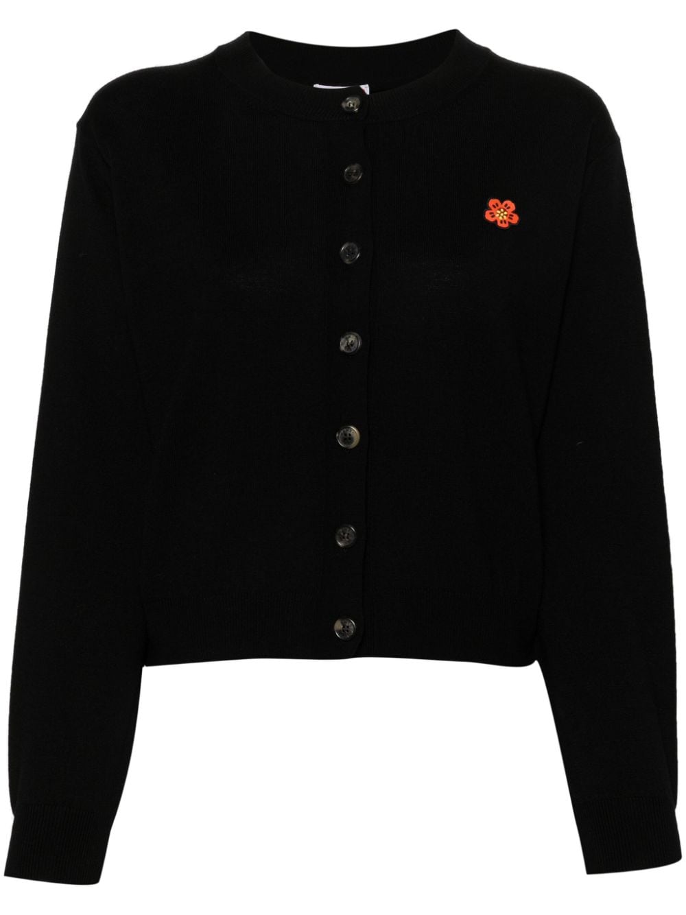 Kenzo Boke-Flower Cardigan - Schwarz von Kenzo