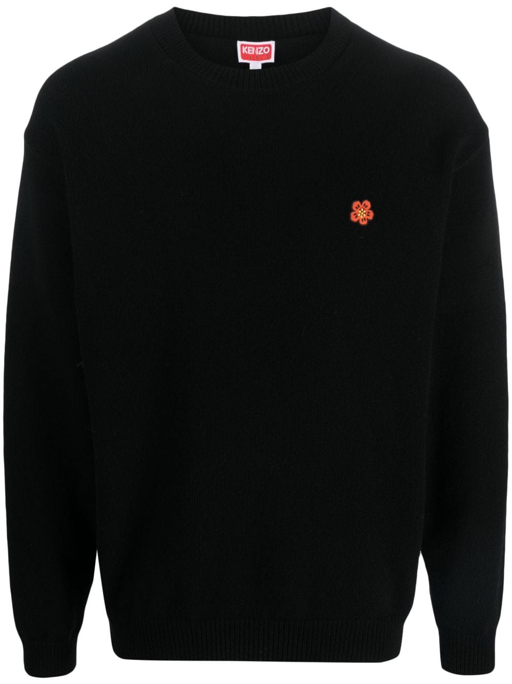 Kenzo Pullover mit Boke Flower-Motiv - Schwarz von Kenzo