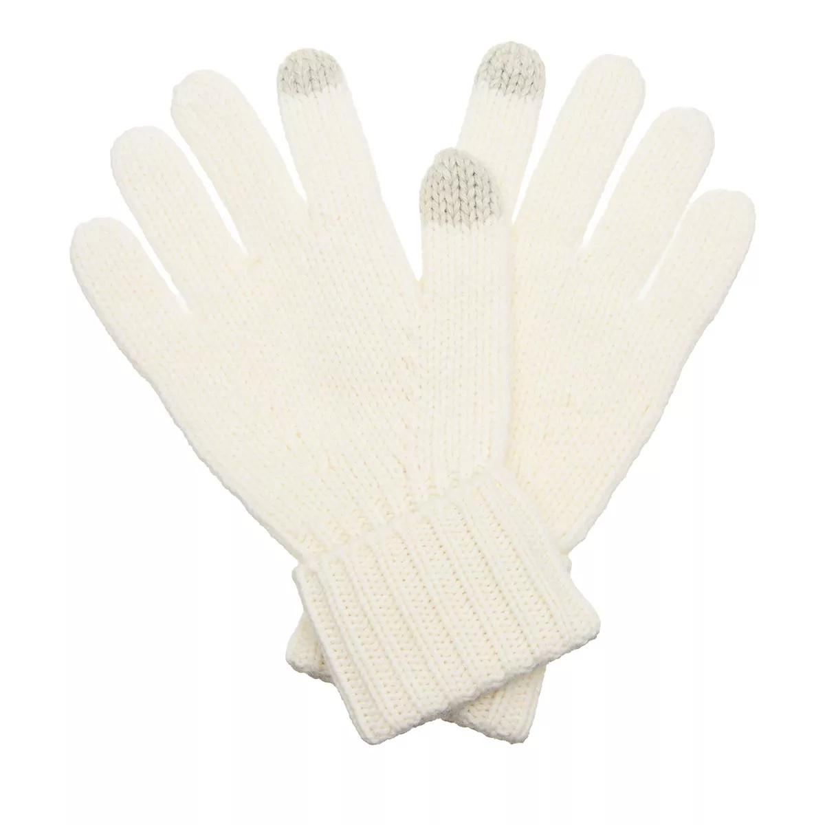 Kenzo Handschuhe - Short Gloves - Gr. S - in Creme - für Damen von Kenzo