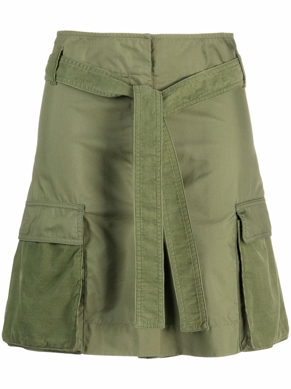 Kenzo Hoch sitzende Cargo-Shorts - Grün von Kenzo