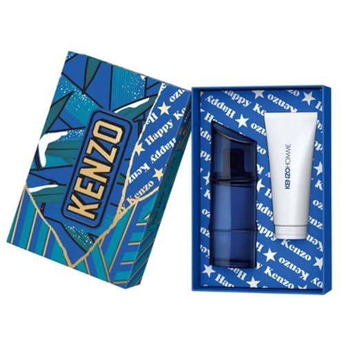 Kenzo Homme Geschenkset für Herren, Eau De Toilette Intense, 60 ml und Duschgel 75 ml von Kenzo