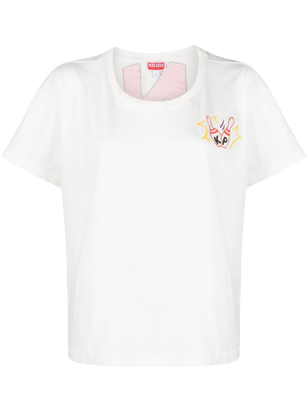 Kenzo Kenzo Bowling T-Shirt - Weiß von Kenzo