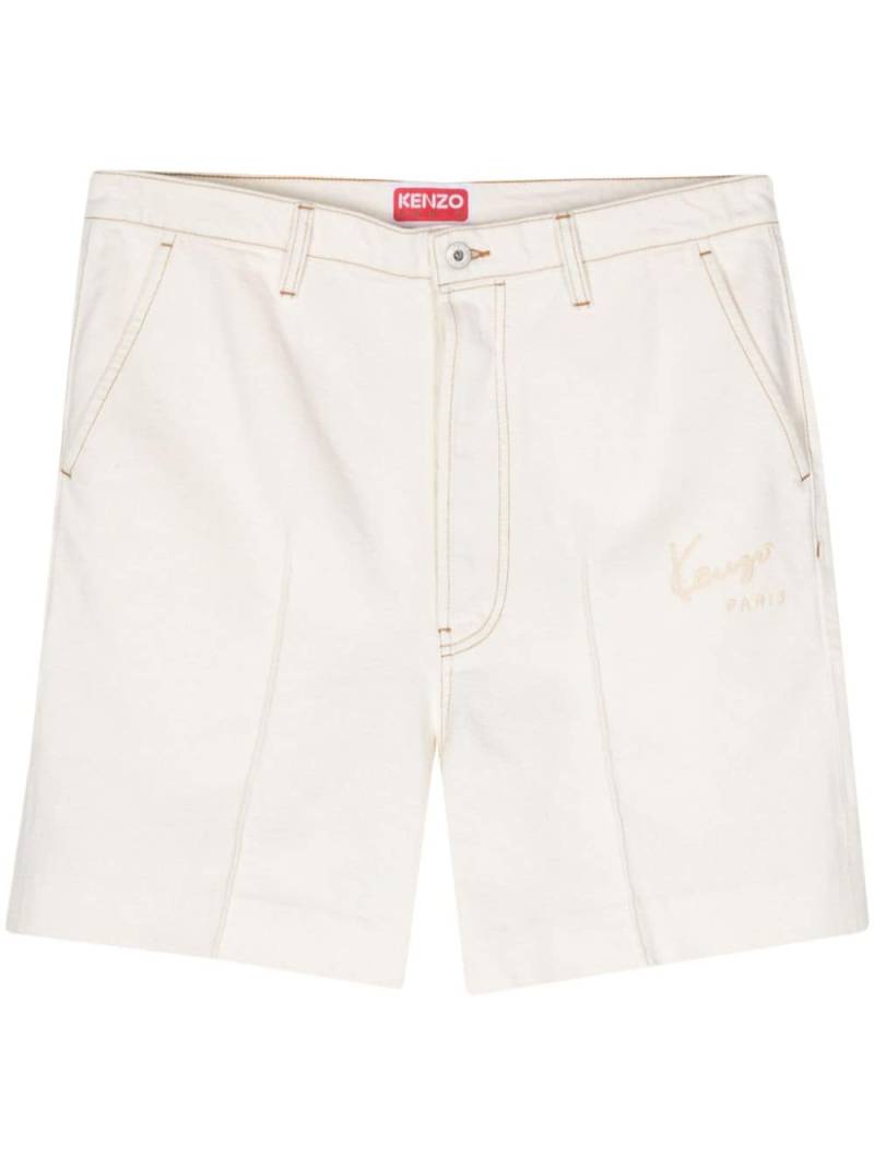 Kenzo Kenzo Creations Jeans-Shorts - Weiß von Kenzo